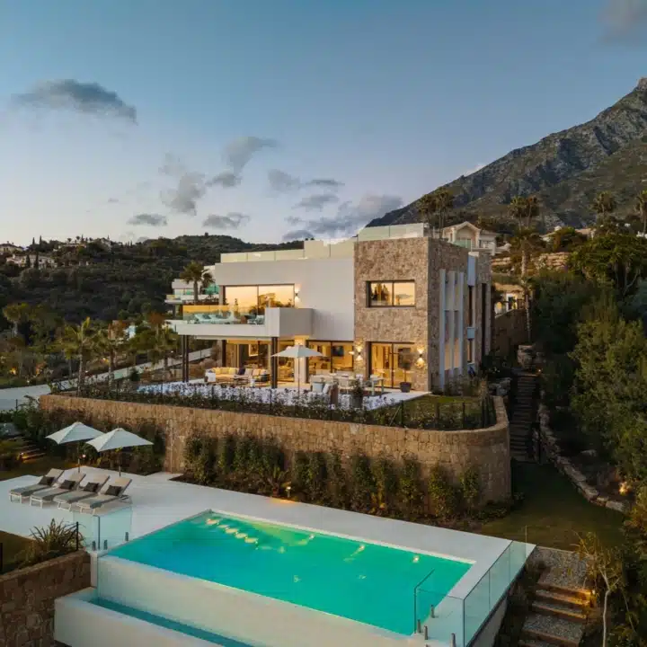 Exclusive Villa with Andalusian Charm and bespoke interiors in Marbella Hill Club Picture