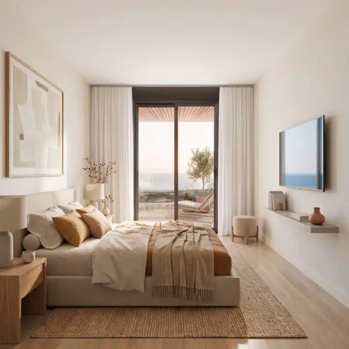 Kalifornia – Frontline golf two bedroom groundfloor apartment in Estepona Picture