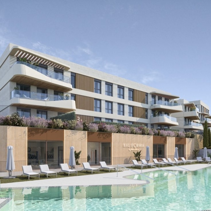 Kalifornia – Apartments with private terraces and sorrounded by prestigious golf courses in West Estepona Picture