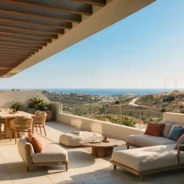 Kalifornia – Three bedroom penthouse with golf views in Estepona Picture 8