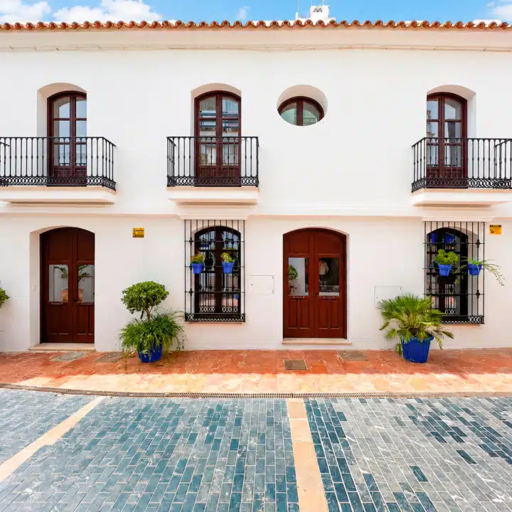Maria Caridad – Six Townhouses with traditional Andalusian architecture in Estepona Old Town Picture