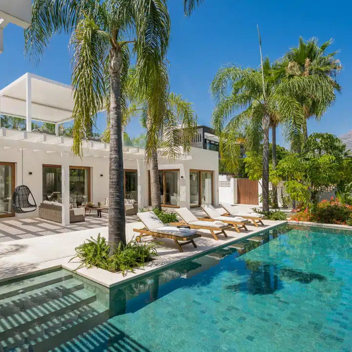 Luxury villa with contemporary architecture and beautiful interiors in the heart of Las Brisas, Nueva Andalucia Picture