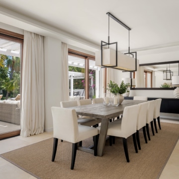 Luxury villa with contemporary architecture and beautiful interiors in the heart of Las Brisas, Nueva Andalucia Picture 1