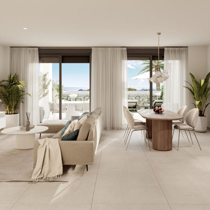 Symphony Suites, modern and elegant groundfloors and penthouses with sea views in the New Golden Mile Picture 3