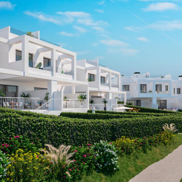 Golden View II, contemporary style townhouses in Manilva Picture 3