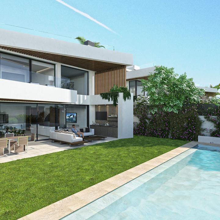 5 New Villas at Puerto Banús Beach Picture 1