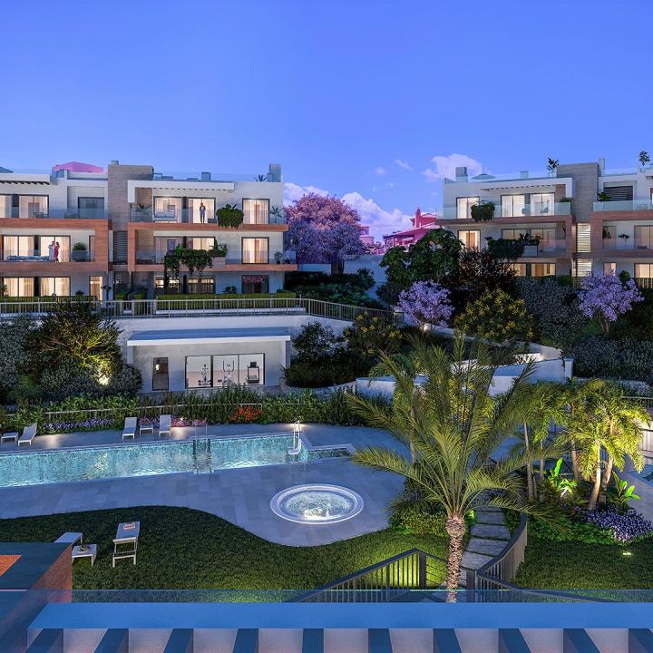 Luxury 2 and 3 bedroom apartments and penthouses in prestigious Atalaya Picture