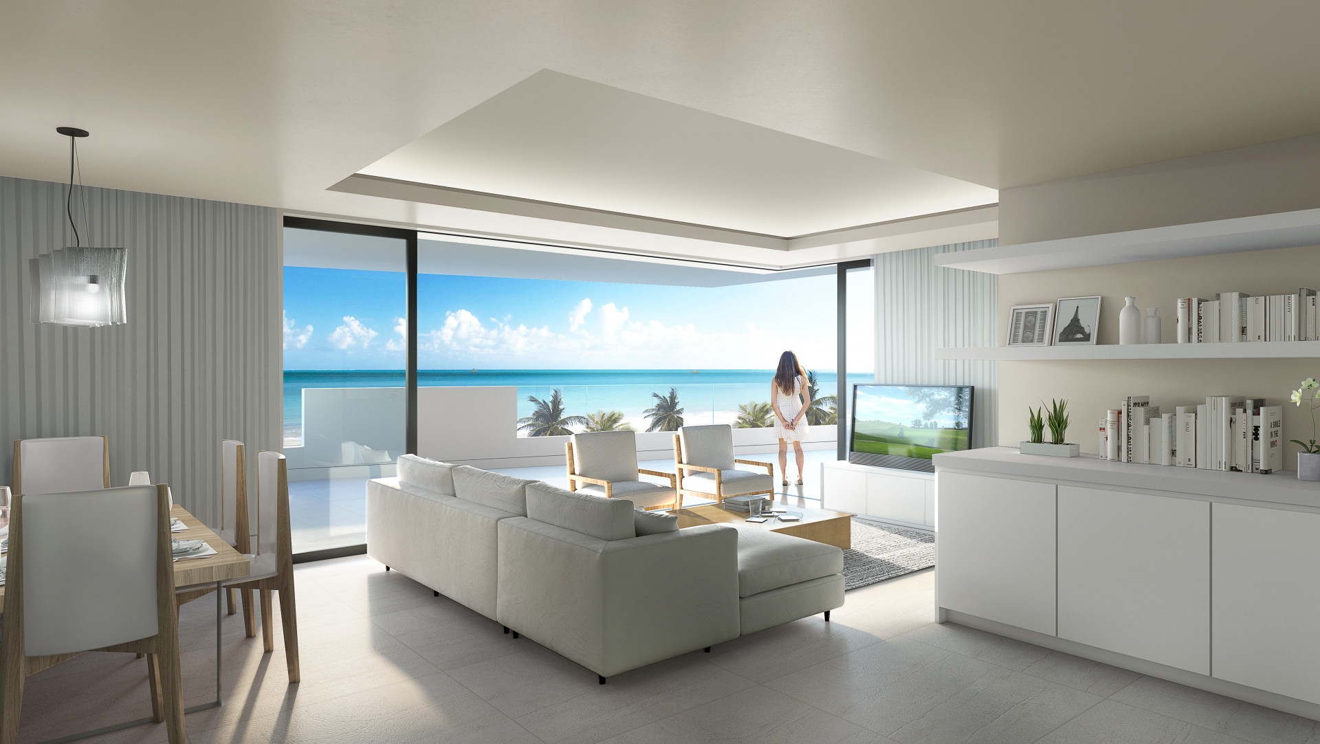 View of Velaya, beachfront apartments, penthouses and villas in the New Golden ...