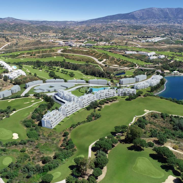 Solana Village, contemporary apartments and penthouses for golf lovers at La Cala Golf Resort in Mijas Picture