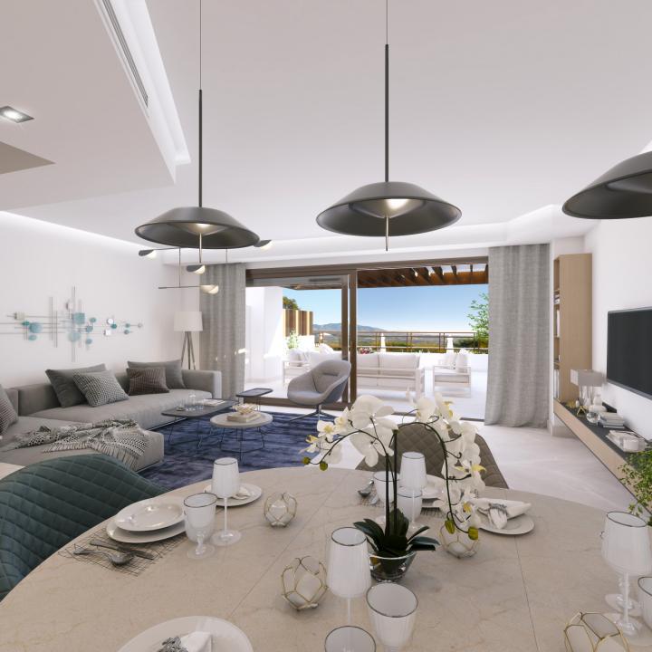 Belaria, spacious townhouses in La Cala Golf Resort in Mijas. Picture 8