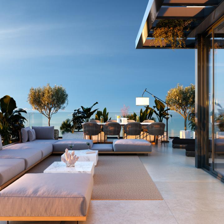 New development of 2 and 3 bedroom apartments and duplex penthouses in Marbella Centro Picture 7