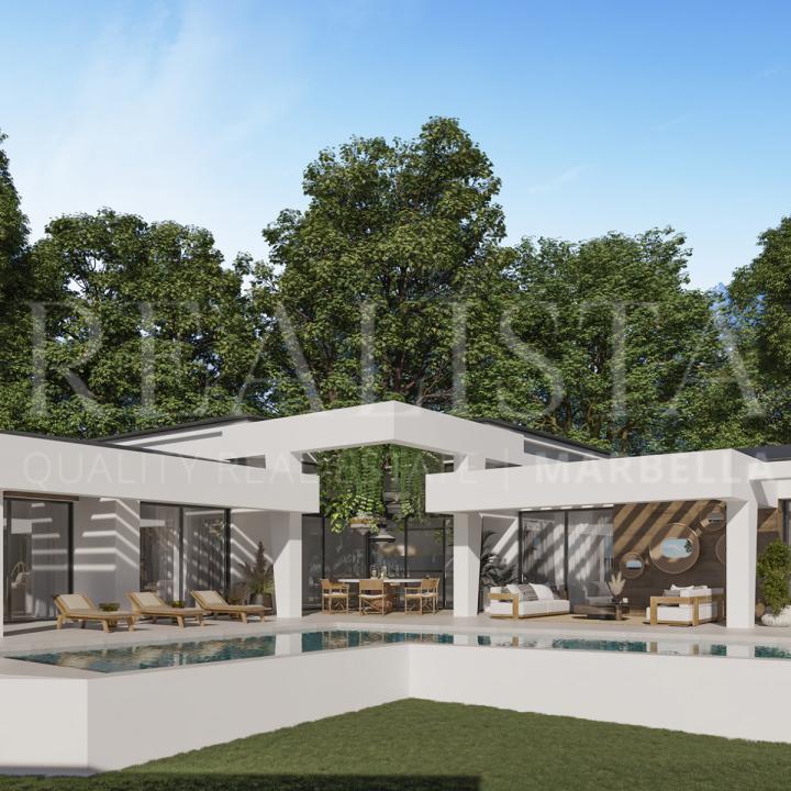 Three unique villas built on one level Picture 1
