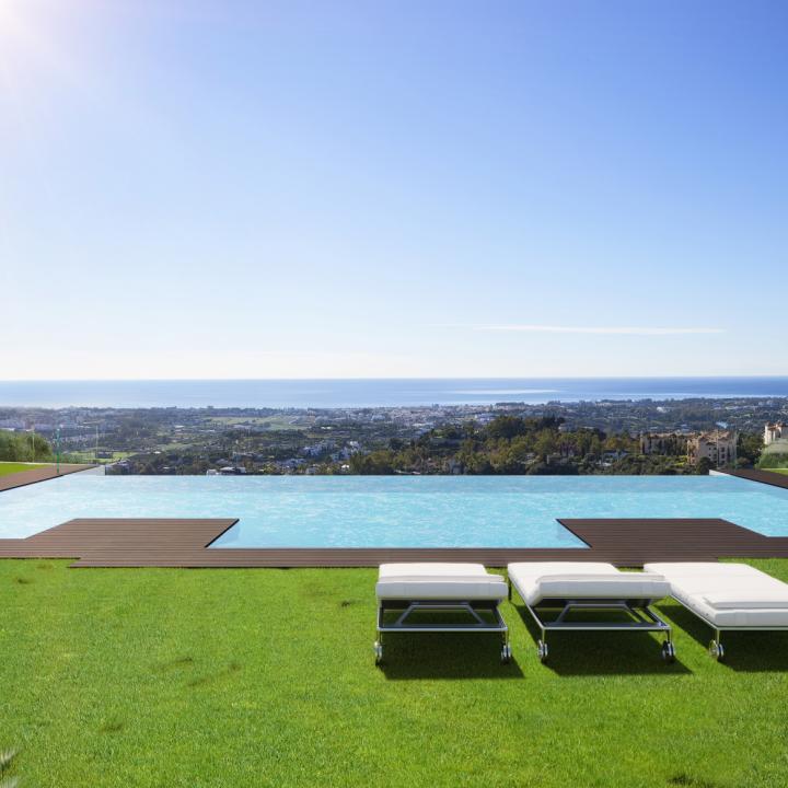 Luxury development  with panoramic sea views – Benahavis, Marbella Picture 1