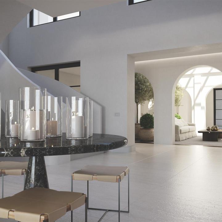 Plot with project and with license with sea views in Cascada de Camojan, Marbella Golden Mile Picture 3