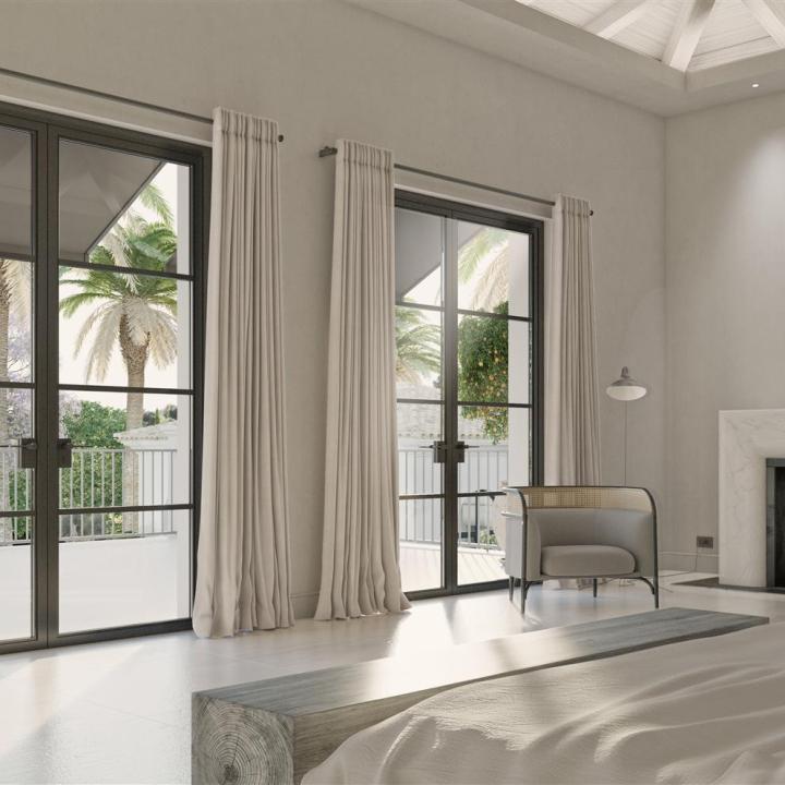 Plot with project and with license with sea views in Cascada de Camojan, Marbella Golden Mile Picture 6