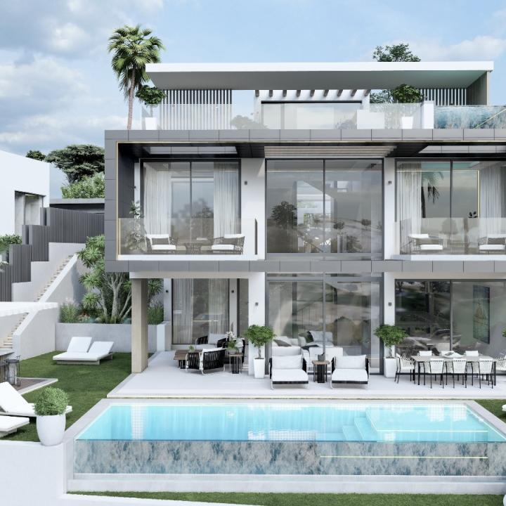 Residential plot for sale in a gated community of La Alqueria, Benahavis Picture 10