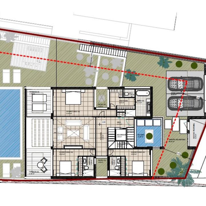 Residential plot for sale in a gated community of La Alqueria, Benahavis Picture 6