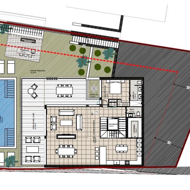 Residential plot for sale in a gated community of La Alqueria, Benahavis Picture 8