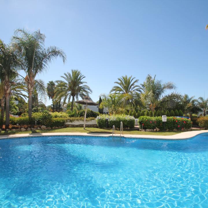 Fully renovated two bedroom, ground floor apartment in the well-known and gated community Marbella Real Picture 17