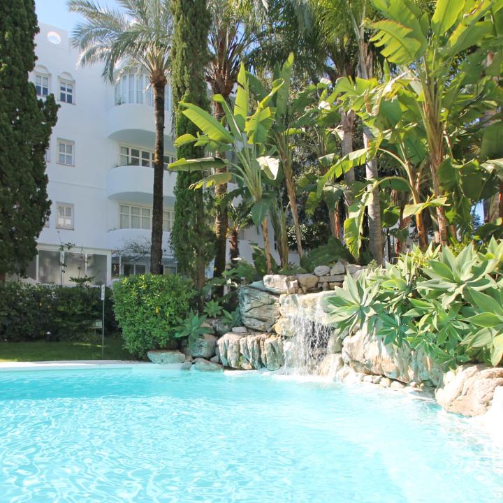 Fully renovated two bedroom, ground floor apartment in the well-known and gated community Marbella Real Picture 21