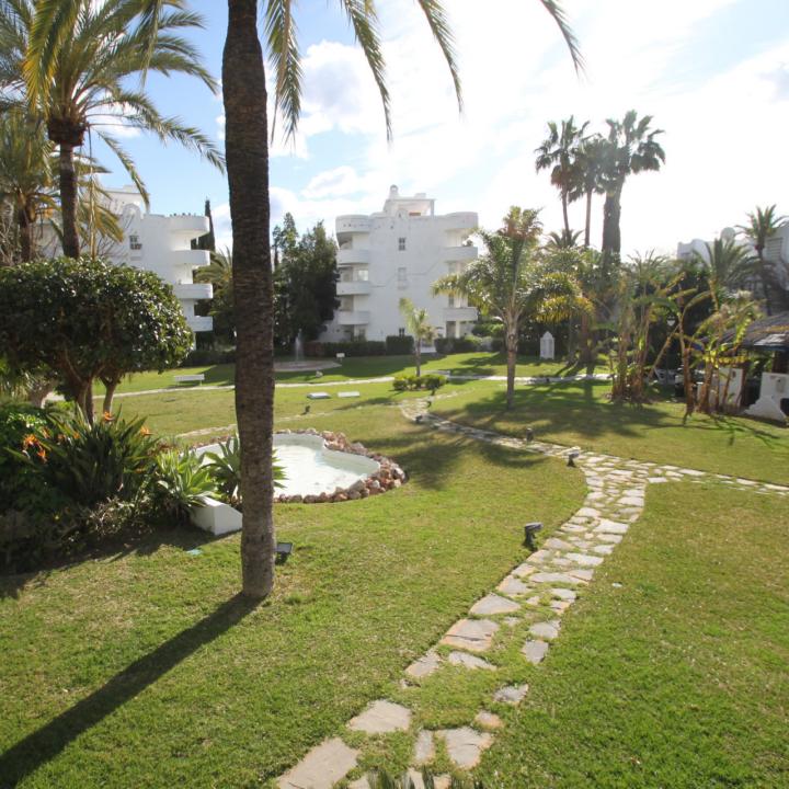 Fully renovated two bedroom, ground floor apartment in the well-known and gated community Marbella Real Picture 23