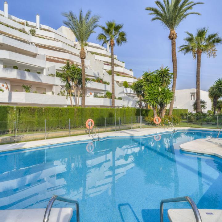 Beautifully reformed two bedroom apartment in the gated community of Jardines de Andalucía, Nueva Andalucia Picture