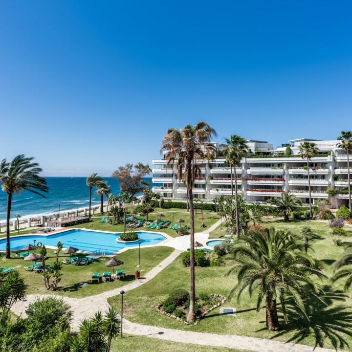 Impressive two bedroom, south west facing apartment in the beachfront community Playa Esmeralda Picture