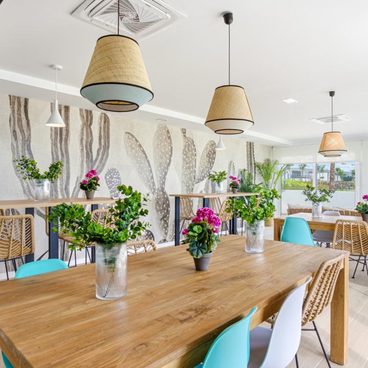 Stylish, southwest facing two bedroom apartment located in the sought-after gated community Acqua Gardens on the New Golden Mile, Estepona Picture 1