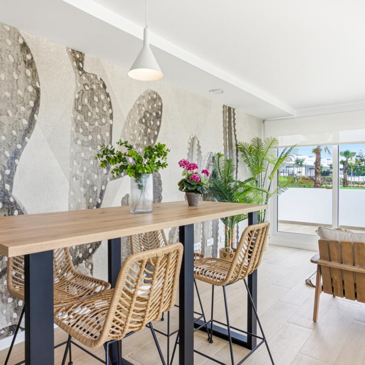 Stylish, southwest facing two bedroom apartment located in the sought-after gated community Acqua Gardens on the New Golden Mile, Estepona Picture 24