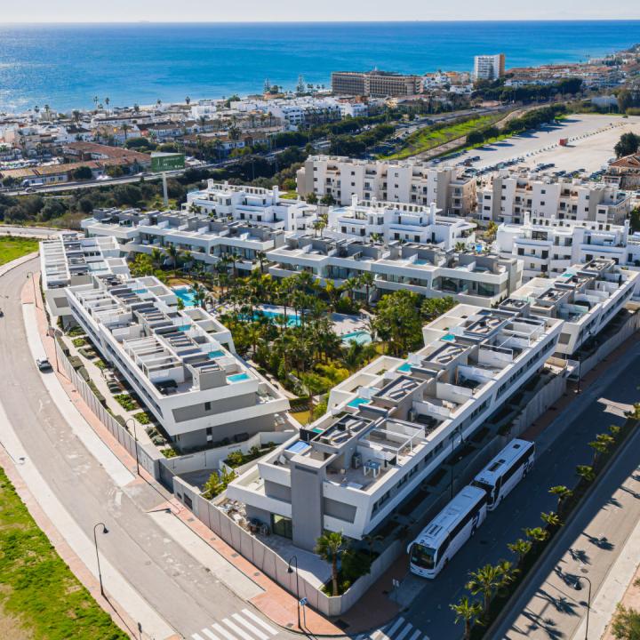 Exceptional four-bedroom townhouse located in an exclusive gated community in La Cala De Mijas Picture 1