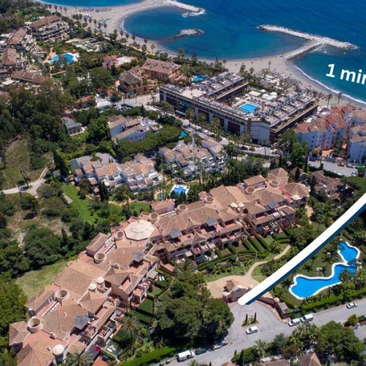 Spacious two bedroom apartment in Las Mimosas – an exclusive gated community located within walking distance of Puerto Banús Picture 2