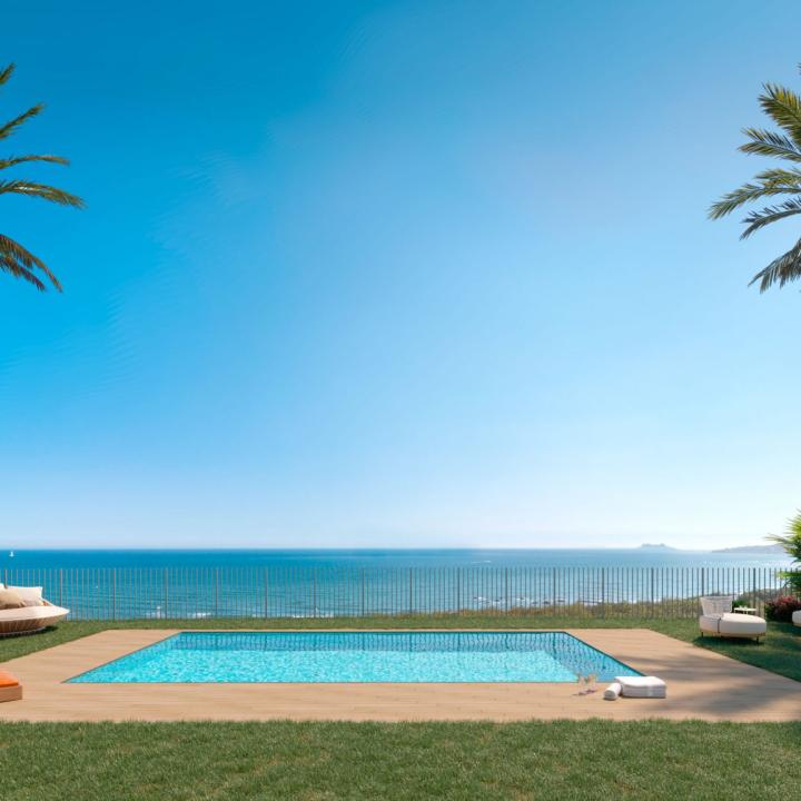 Eden by Kronos Homes, exclusive town houses and villas with amazing sea views in Mijas Costa Picture