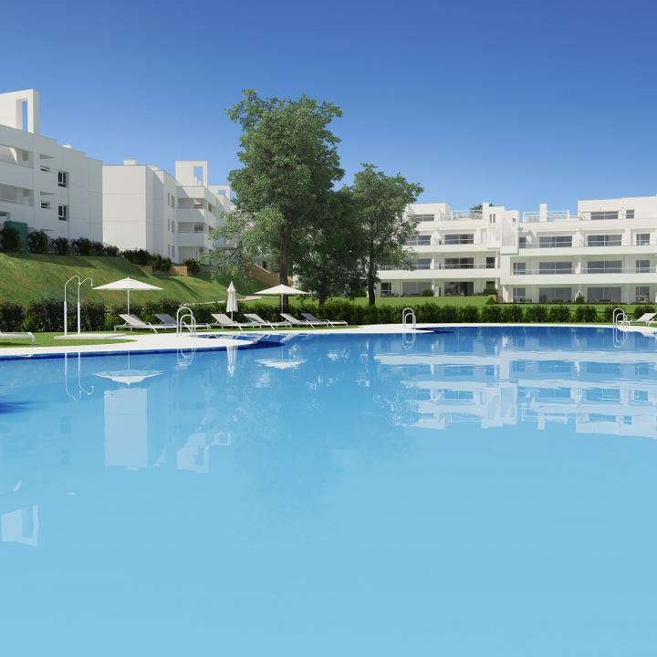 Solana Village, contemporary apartments and penthouses for golf lovers at La Cala Golf Resort in Mijas Picture