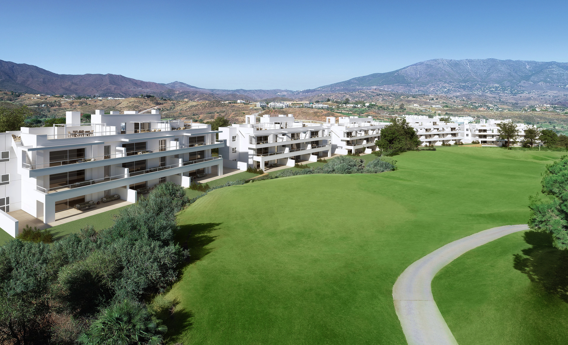 Solana Village, contemporary apartments and penthouses for golf lovers at La  Cala Golf Resort in Mijas | Realista