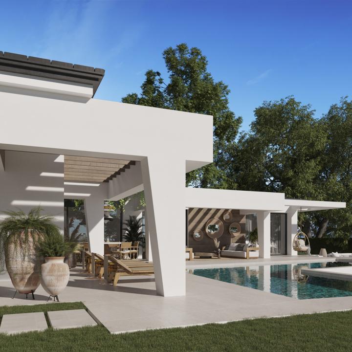 Elegant offplan Villa with elegant contemporary style in Nueva Andalucia, Marbella Picture 6