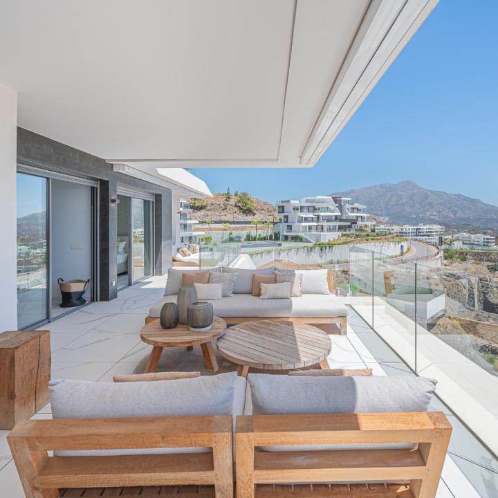 Stunning apartment in BYU Benahavis with a great terrace and amzing panoramic views to the sea Picture 31