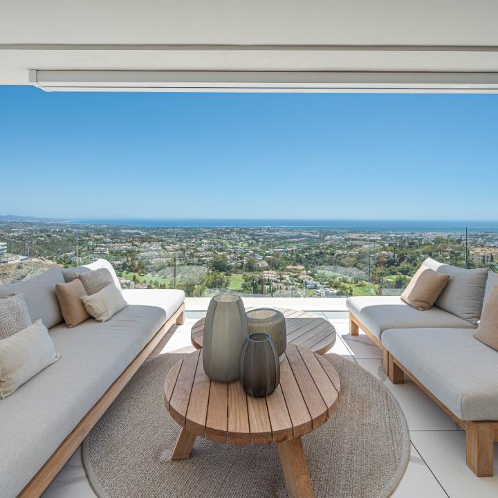 Stunning apartment in BYU Benahavis with a great terrace and amzing panoramic views to the sea Picture 33