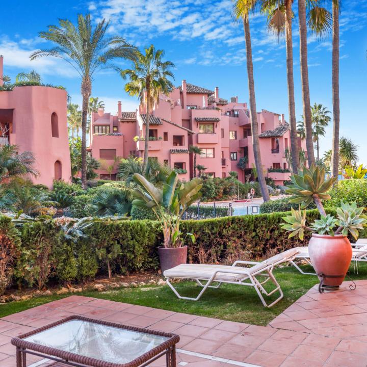 Beautiful two bedroom, southeast facing ground floor apartment located