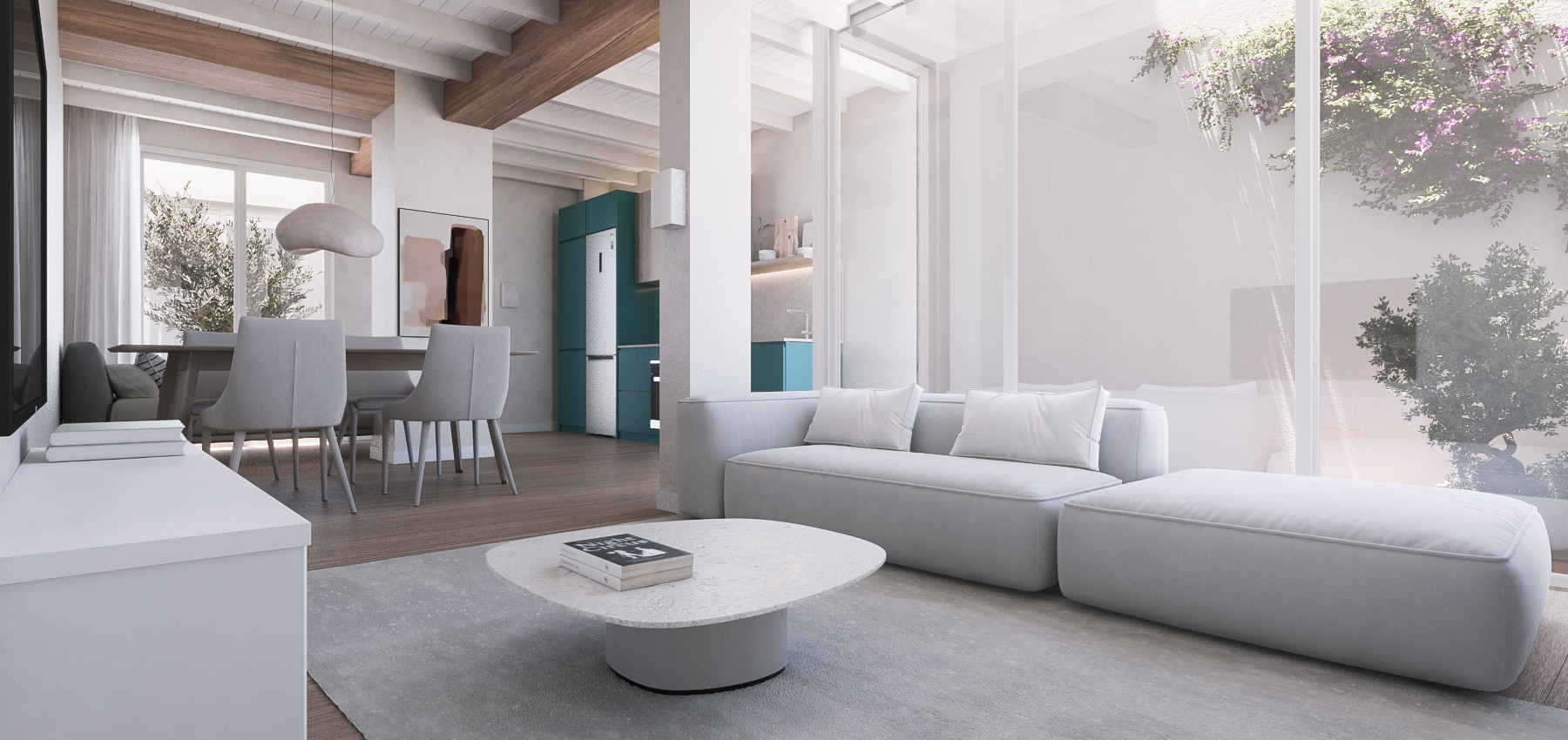 Luxury ground floor apartment in historic building with 2 private ...